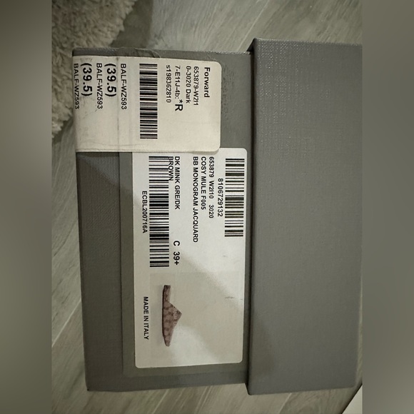 Balenciaga BB monogramed mules - Picture 10 of 10